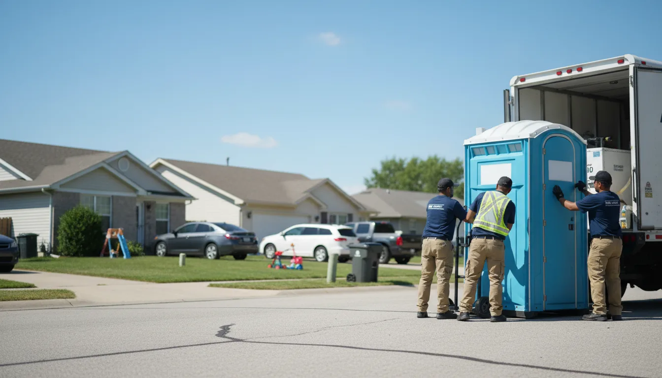 Standard Porta Potty Rentals in Mount Pulaski, IL near me